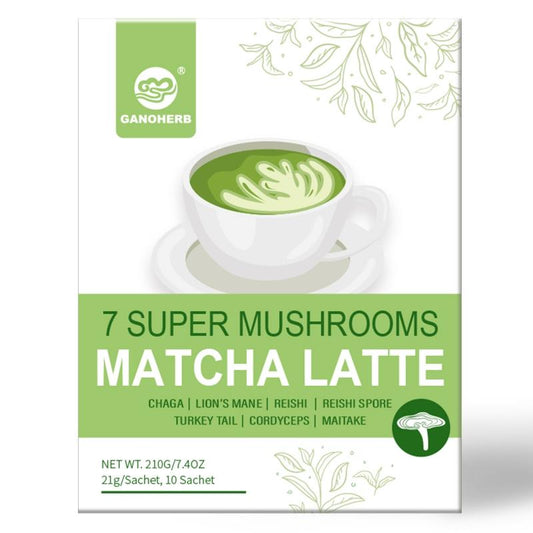 Lion's Mane Matcha Latte - Superfood Mushroom Blend