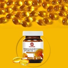 Reishi Lycopene Capsules and Reishi Spore Oil Softgels