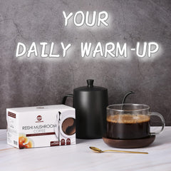 Reishi Mushroom Black Coffee and Reishi Mushroom Capsules